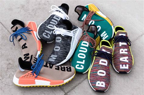 human race shoes fake|How to spot fake Pharrell Human Race NMD .